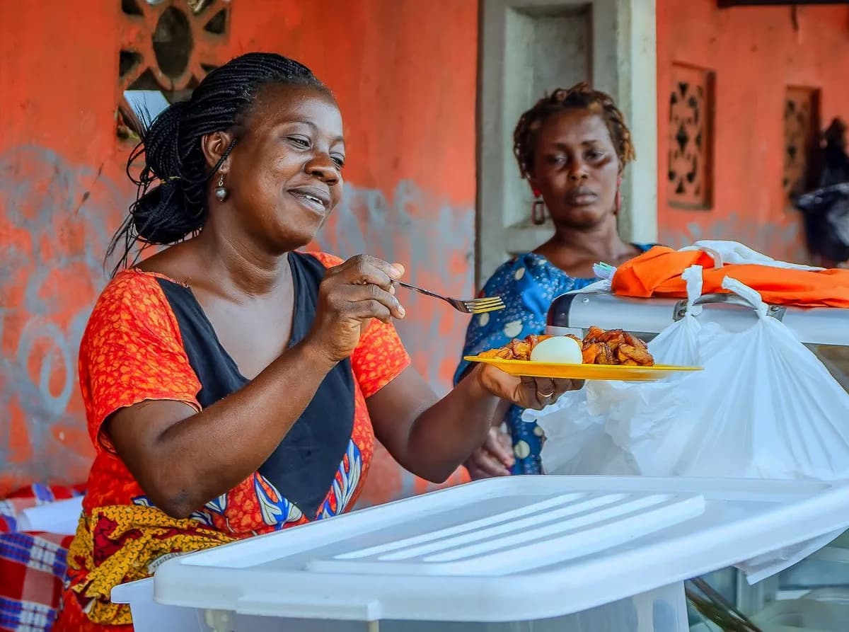 Gastronomie africaine à la Foire d'Afrique Paris