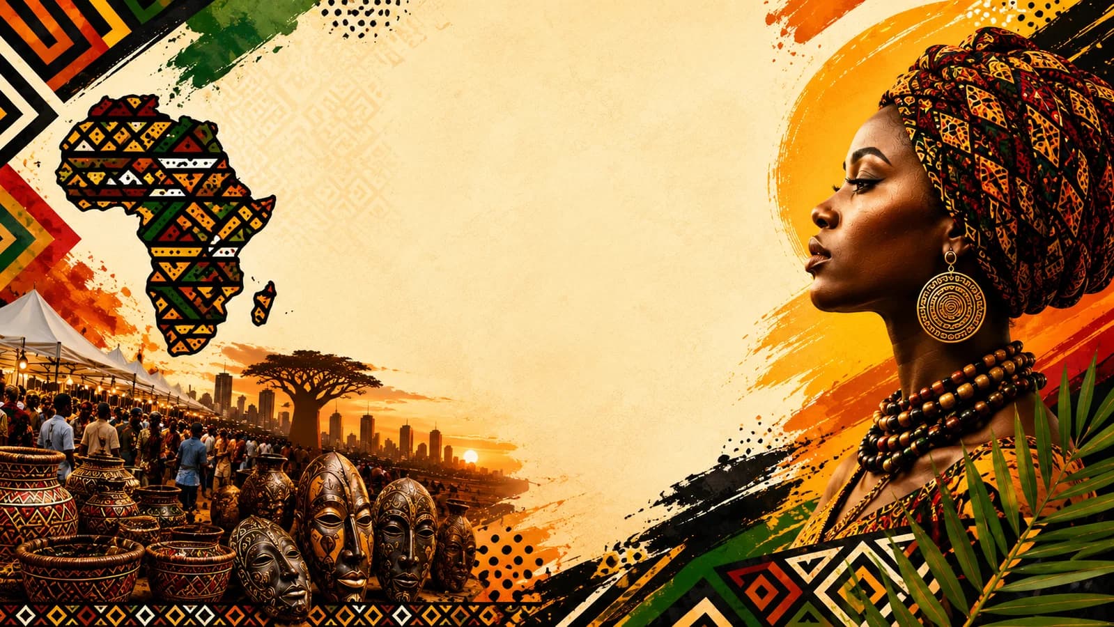 Visiteurs à la Foire d'Afrique Paris