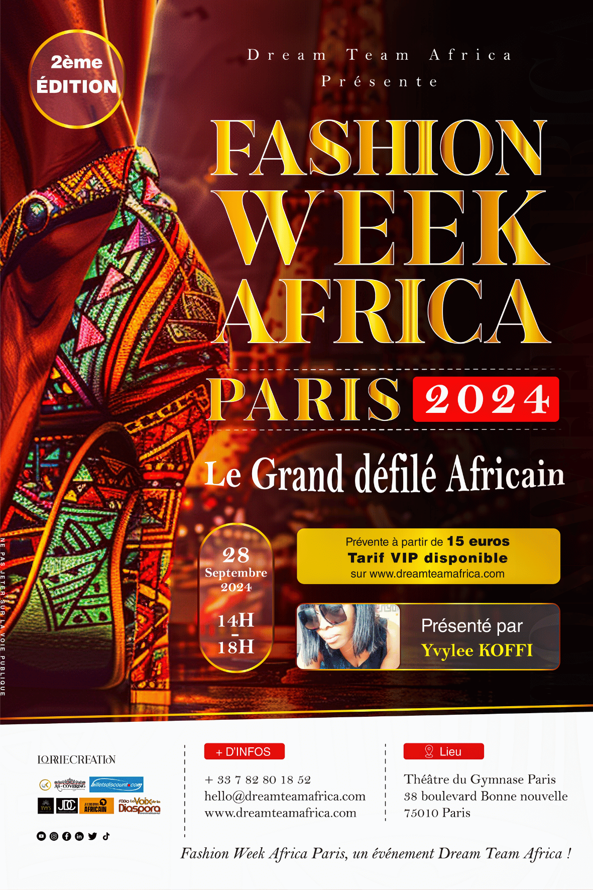 La 2ème Édition de la Fashion Week Africa Illumine Paris