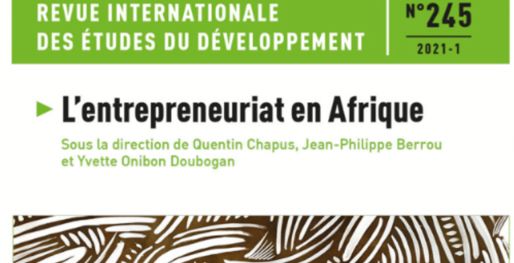 Stratégies Innovantes et Avenir de l'Entrepreneuriat Africain